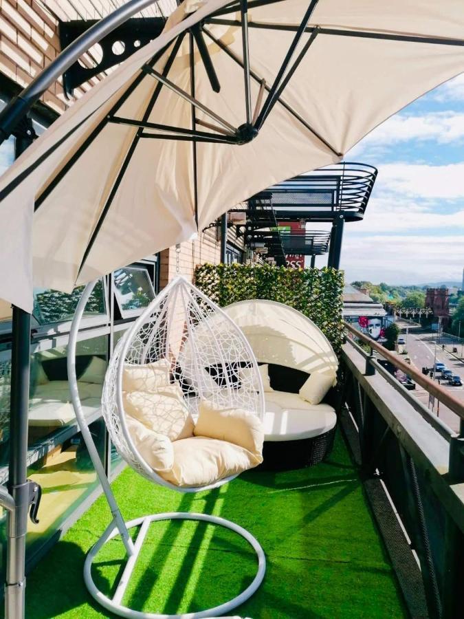 Glasgow City Centre G1 Penthouse With Riverviews - Duplex Buitenkant foto
